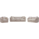  Manufacturer Color_Beige -- Meridian Penelope Stationary Fabric Sofa IMAGE 11
