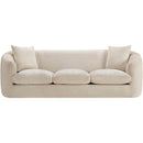  Manufacturer Color_Beige -- Meridian Penelope Stationary Fabric Sofa IMAGE 3