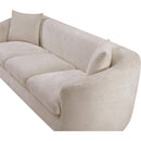  Manufacturer Color_Beige -- Meridian Penelope Stationary Fabric Sofa IMAGE 9