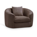  Manufacturer Color_Brown -- Penelope Brown Chenille Fabric Upholstered Chair IMAGE 1