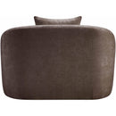  Manufacturer Color_Brown -- Penelope Brown Chenille Fabric Upholstered Chair IMAGE 5