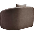  Manufacturer Color_Brown -- Penelope Brown Chenille Fabric Upholstered Chair IMAGE 7