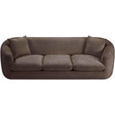 Manufacturer Color_Brown -- Penelope 92.5" Brown Chenille Fabric Upholstered Sofa IMAGE 6