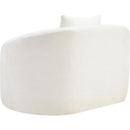  Manufacturer Color_Cream -- Penelope Cream Chenille Fabric Upholstered Chair IMAGE 7