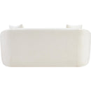  Manufacturer Color_Cream -- Penelope 66.5" Cream Chenille Fabric Upholstered Loveseat IMAGE 5