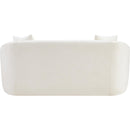Meridian Penelope Cream Chenille Fabric Loveseat IMAGE 5