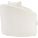  Manufacturer Color_Cream -- Penelope 92.5" Cream Chenille Fabric Upholstered Sofa IMAGE 4