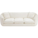  Manufacturer Color_Cream -- Penelope 92.5" Cream Chenille Fabric Upholstered Sofa IMAGE 6