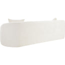  Manufacturer Color_Cream -- Penelope 92.5" Cream Chenille Fabric Upholstered Sofa IMAGE 7