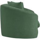  Manufacturer Color_Green -- Penelope 66.5" Green Chenille Fabric Upholstered Loveseat IMAGE 4