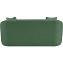  Manufacturer Color_Green -- Penelope 66.5" Green Chenille Fabric Upholstered Loveseat IMAGE 5