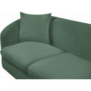  Manufacturer Color_Green -- Penelope 92.5" Green Chenille Fabric Upholstered Sofa IMAGE 10