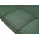  Manufacturer Color_Green -- Penelope 92.5" Green Chenille Fabric Upholstered Sofa IMAGE 11