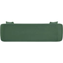 Meridian Penelope Green Chenille Fabric Sofa IMAGE 5