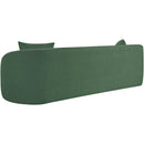  Manufacturer Color_Green -- Penelope 92.5" Green Chenille Fabric Upholstered Sofa IMAGE 6