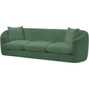  Manufacturer Color_Green -- Penelope 92.5" Green Chenille Fabric Upholstered Sofa IMAGE 7