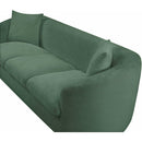  Manufacturer Color_Green -- Penelope 92.5" Green Chenille Fabric Upholstered Sofa IMAGE 8