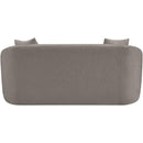  Manufacturer Color_Grey -- Penelope 66.5" Grey Chenille Fabric Upholstered Loveseat IMAGE 5
