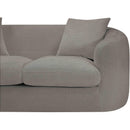  Manufacturer Color_Grey -- Penelope 92.5" Grey Chenille Fabric Upholstered Sofa IMAGE 10