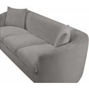  Manufacturer Color_Grey -- Penelope 92.5" Grey Chenille Fabric Upholstered Sofa IMAGE 11