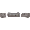  Manufacturer Color_Grey -- Penelope 92.5" Grey Chenille Fabric Upholstered Sofa IMAGE 16