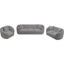  Manufacturer Color_Grey -- Penelope 92.5" Grey Chenille Fabric Upholstered Sofa IMAGE 17
