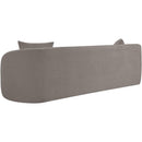  Manufacturer Color_Grey -- Penelope 92.5" Grey Chenille Fabric Upholstered Sofa IMAGE 7