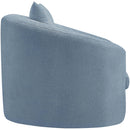  Manufacturer Color_Light Blue -- Penelope Light Blue Chenille Fabric Upholstered Chair IMAGE 4