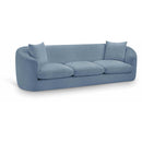  Manufacturer Color_Light Blue -- Penelope 92.5" Light Blue Chenille Fabric Upholstered Sofa IMAGE 1