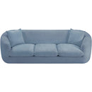  Manufacturer Color_Light Blue -- Penelope 92.5" Light Blue Chenille Fabric Upholstered Sofa IMAGE 6