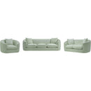  Manufacturer Color_Mint -- Penelope 92.5" Mint Chenille Fabric Upholstered Sofa IMAGE 11