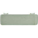  Manufacturer Color_Mint -- Penelope 92.5" Mint Chenille Fabric Upholstered Sofa IMAGE 5