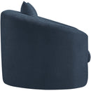  Manufacturer Color_Navy -- Penelope Navy Chenille Fabric Upholstered Chair IMAGE 4