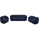 Manufacturer Color_Navy -- Penelope 66.5" Navy Chenille Fabric Upholstered Loveseat IMAGE 12
