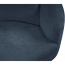 Meridian Penelope Navy Chenille Fabric Sofa IMAGE 15
