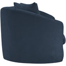  Manufacturer Color_Navy -- Penelope 92.5" Navy Chenille Fabric Upholstered Sofa IMAGE 4