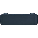  Manufacturer Color_Navy -- Penelope 92.5" Navy Chenille Fabric Upholstered Sofa IMAGE 5