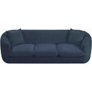  Manufacturer Color_Navy -- Penelope 92.5" Navy Chenille Fabric Upholstered Sofa IMAGE 6