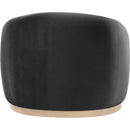  Manufacturer Color_Black -- Meridian Gustavo Stationary Fabric Chair IMAGE 4