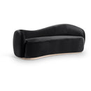  Manufacturer Color_Black -- Meridian Gustavo Stationary Fabric Sofa IMAGE 1