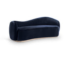  Manufacturer Color_Navy -- Gustavo 92.5" Navy Velvet Upholstered Sofa IMAGE 1