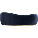  Manufacturer Color_Navy -- Gustavo 92.5" Navy Velvet Upholstered Sofa IMAGE 4
