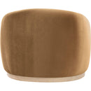  Manufacturer Color_Saddle -- Gustavo Saddle Velvet Upholstered Chair IMAGE 4