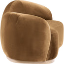 Manufacturer Color_Saddle -- Gustavo 72.5" Saddle Velvet Upholstered Loveseat IMAGE 3