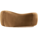  Manufacturer Color_Saddle -- Gustavo 72.5" Saddle Velvet Upholstered Loveseat IMAGE 4