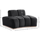  Manufacturer Color_Black -- Meridian Jace Stationary Fabric Chair IMAGE 7