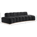  Manufacturer Color_Black -- Meridian Jace Stationary Fabric Sofa IMAGE 7