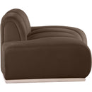  Manufacturer Color_Brown -- Jace Brown Velvet Upholstered Chair IMAGE 4