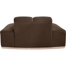  Manufacturer Color_Brown -- Jace Brown Velvet Upholstered Chair IMAGE 5