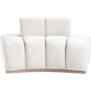  Manufacturer Color_Cream -- Jace Cream Velvet Upholstered Chair IMAGE 3